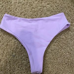 Shein bathing suit bottoms light purple M